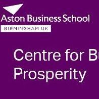 The Centre for Business Prosperity (CBP) is operated by Aston Business School (ABS).