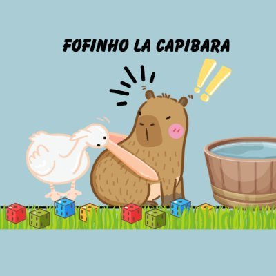 Fofinhocapibara's profile picture. Retwiteo cosas sobre juegos de mesa y cuando no me de pereza postearé algo. Ese pelícano me cae mal