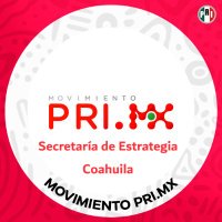 Secretaria de Estrategia PRI.Mx Coahuila(@EstrategiaCoah) 's Twitter Profile Photo