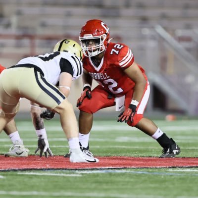 Floral Park Memorial' 23 / Cornell Sprint Football'27 | C/G/Long Snapper | 5'10 225lbs| Long Island, NY |