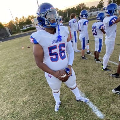 C/O 2026 | C | 6’0 | 285 | 300 bench press | 415 Squat | 3.1 GPA | Wake Forest High school Varsity football 🏈 | Email - Jware616@gmail.com | Phone - 5163888311