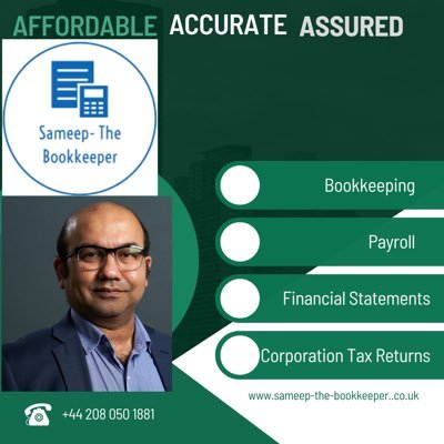 Providing bookkeeping, payroll, vat returns, financial statements and corporation tax returns services to all kind of businesses.