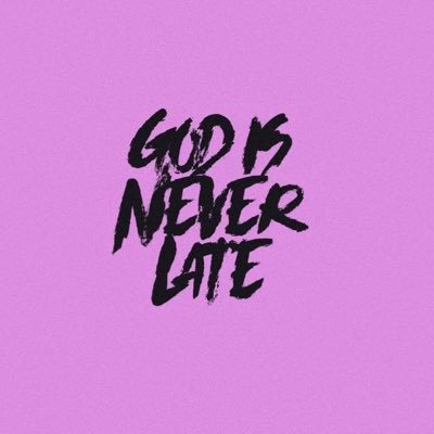 GOD IS NEVER LATE OUT NOW.
https://t.co/9AKKmpPNNK