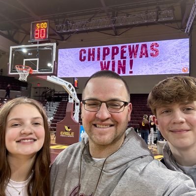 Proud father of Hailey and Pierce. Proud to be a Chippewa. sports nut!! @alleyesonuhoops basketball account