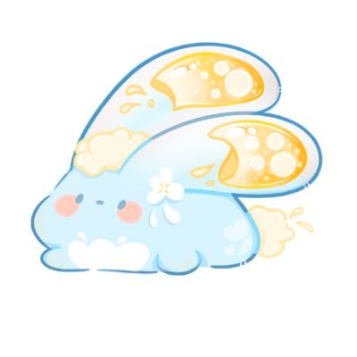 Meet the sea salt bunny, born from the sparkling shore - this adorable bunny is a delightful blend of sweetness and zest. 🍊icon: @its2minnn