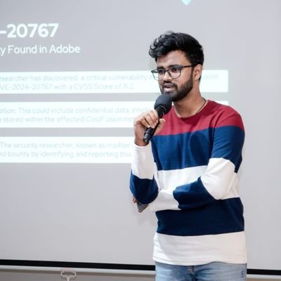 AtharvaAllewar2's profile picture. Indian🇮🇳 | Security Researcher