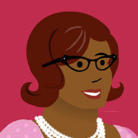 sherial's profile picture. content strategist. catholic. polyglot. cat lady. longhorn alumna. ex-improviser. duranie. golden girls enthusiast. the ΔΣΘ in pink.