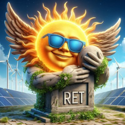 Take sustainable and clean energy projects seriously, they are the future of our world and our children.
#RenewableEnergyToken  #RET $RET