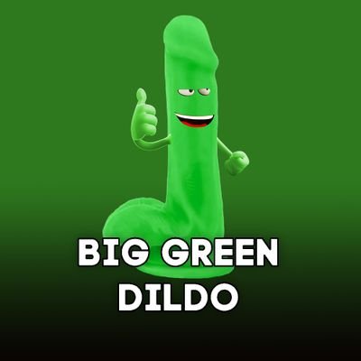 Big Green Dildo