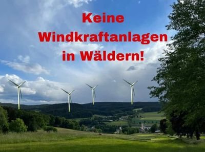 Bürgerinitiative Wind Bockau, neu gegründet, da es uns jetzt, wie vielen Kommunen in D geht, Wälder abholzen für WKA