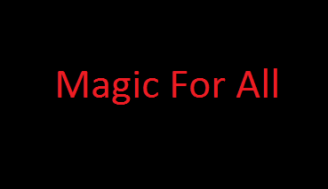 We are here to help with your magic. Giveaways will be done. Happy Magic!