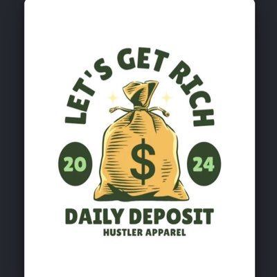 Daily Deposit is a hustler mentality. Those who fold will never know what it’s like to win. Stay Solid. Don’t forget to make your daily deposit. NEW DROP COMING