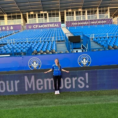 10th year season ticket holder with @cfmontreal 💙 #cfmtl | Insta📸: erica_zinn