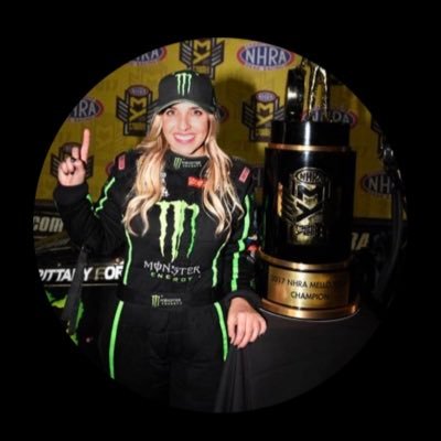 Driver of the Monsterenergy & Flavrpac Tf dragster of the NHRA drag racing