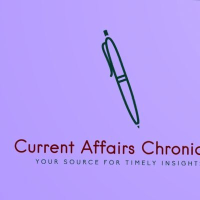 Stay informed with Current Affairs Chronicles - your go-to source for timely insights and in-depth analysis on today's pressing issues. Join the conversation