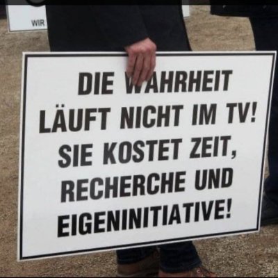 Spüren Sie auch diese Übelkeit, wenn Sie heute Nachrichten lesen? Sagen Sie sich auch, »das kann doch nicht wahr sein«, und es ist doch wahr?