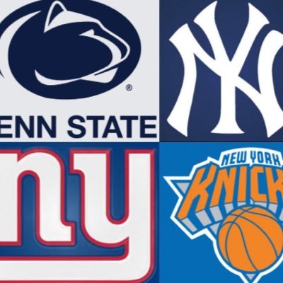 Giants, Knicks, Yankees, and Penn State Football and Basketball Fan. NFL, MLB, NBA and College Sports Content