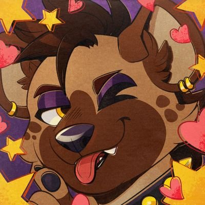 Hi there, I'm Aeolia! I'm just a hyena on the internet. Social Anxiety: 11/10 • He/They • Gay 🏳️‍🌈 •
💜@JaykTheJackal 💜

PFP by: @heychikinan