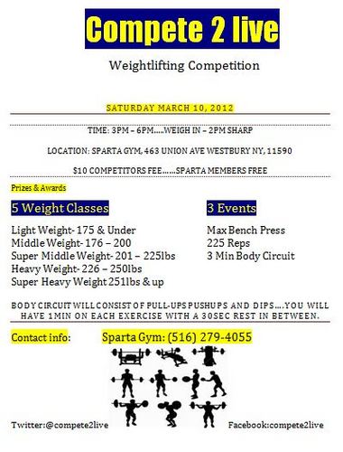 compete2live's profile picture. Competition is healthy, so we compete to live!!!