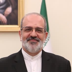 سفیر جمهوری اسلامی ایران در عمان
سفير الجمهورية الاسلامية الايرانية لدى سلطنة عمان
Ambassador of the Islamic Republic of Iran to the Sultanate of Oman