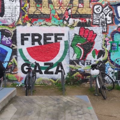 - Free Palestine. 🇵🇸 Stop bombing Gaza and end the siege, end the occupation, end the apartheid regime,  and a right of return for all refugees.