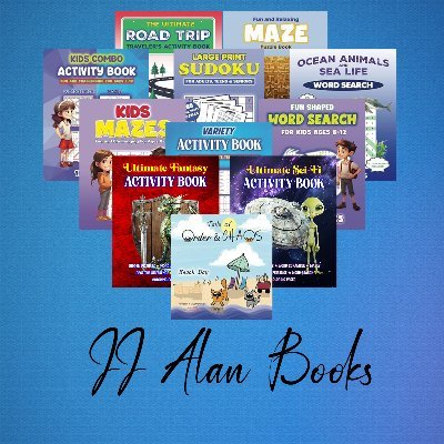 From a young age, I've always loved to read and work on puzzle/activity books! So I started making some of my own for others to enjoy! Find them on Amazon!