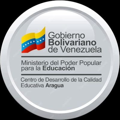 Cuenta Oficial del Centro De Desarrollo De La Calidad Educativa Aragua.
¡En Aragua La Educación Va Hacia El  Futuro!