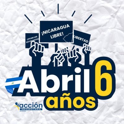 Cuenta Oficial de la organización estudiantil Acción Universitaria de Nicaragua | #VivanLosEstudiantes | LIBERTAD PARA LOS PRESOS POLITICOS 🇳🇮