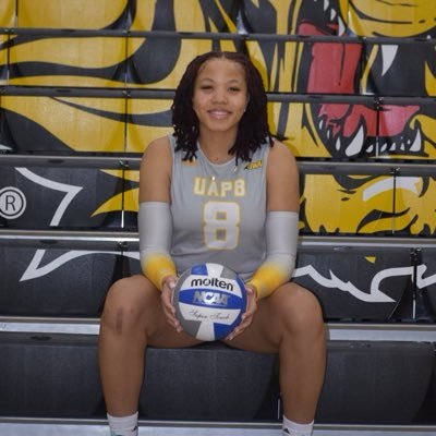 UAPB Volleyball #11 6’0 Middle Blocker/Rightside