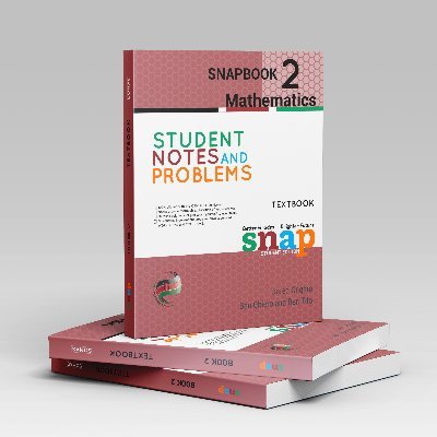 snapmathematics's profile picture. IMPROVING YOUR GRADES CAN BE A SNAP.
The best Math Revision Book in town.
Contact us and get your copy today.