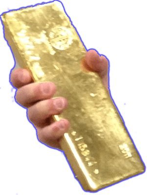 The ticker is $GOLD. Only on Solana: https://t.co/9N3IjcTx7E

Gold rock = 14T, $GOLD meme = 35k. Run the numbers