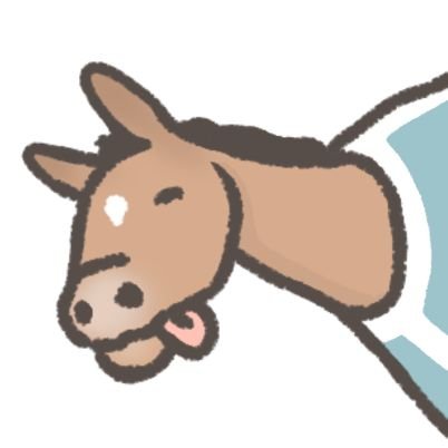 たまに馬絵を投稿してます🥕
SUZURI
https://t.co/de36sZ31PB
LINEスタンプ「オタク馬さんの推し活スタンプ」
https://t.co/WQTTAHTkMm
