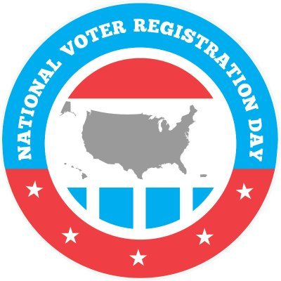 #NationalVoterRegistrationDay is the country's largest single-day effort to register voters. Help us get every eligible American #VoteReady!
