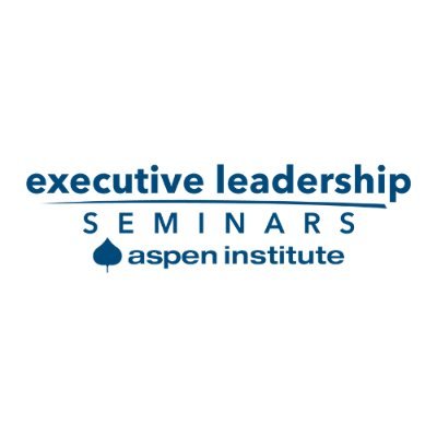 Executive Leadership Seminars for fostering values-based #leadership in business, government, and nonprofit sectors.

Part of @AspenInstitute