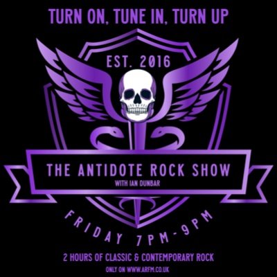 The Antidote Rock Show on ARFM is Back on May 24th 2024 - Every Friday 7-9pm START YOUR WEEKEND with THE ANTIDOTE ROCK SHOW https://t.co/GBbuAi30oy