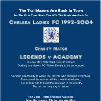 Chelsea Ladies Charity Match(@tonychelsealfc) 's Twitter Profile Photo