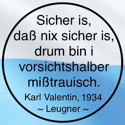 FÜR (Meinungs-)Freiheit: mit Manieren | Voltaire statt autoritär | Skepsis 📚
GEGEN kollektiven Gleichschritt | bevor*mund:ende Umerziehung ❎