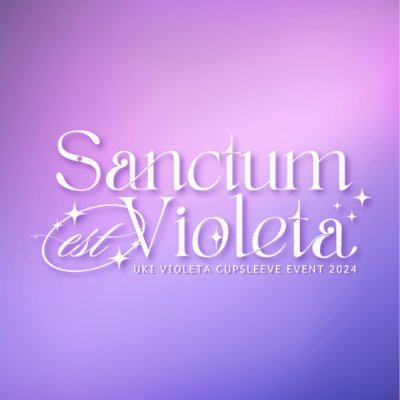 UkiVioleta2024's profile picture. Hello PH Stargazers, we are the organizers of a local NON-PROFIT fan-created cupsleeve event for Uki Violeta’s birthday .ᐟ #UkiBirthdayCSE2024