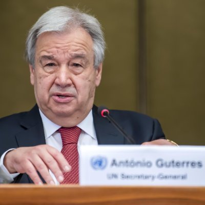 Secretary-General of the 
@UN
We will never, ever give up making this world better for everyone, everywhere.