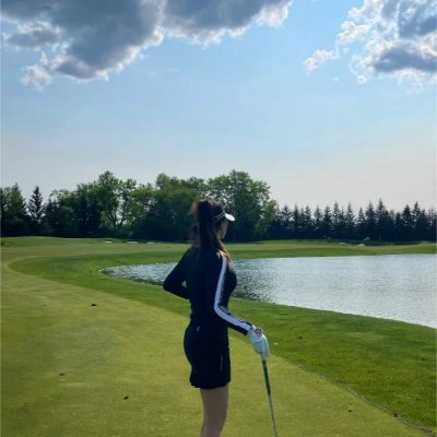 A serious golf enthusiast, a single woman who loves to travel around the world.