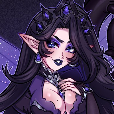 Your dark fae queen is here to lead you into a world of magic~ Banner by @anomalyCOLLON || Model by @bberriee || Rig by @CelestiaLucida || PFP by @starrynekoart