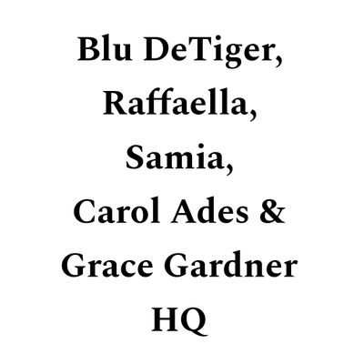 ~Your official source for the news of the singers/songwriters @bludetiger💙
@rafflalala🌞 @samiatheband🦌 @carolades🧚‍♂️ & @ggraceggardner👩‍🌾