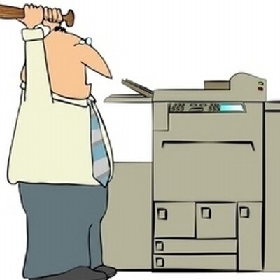 KILL THE COPIER on Twitter: "How would you destroy a copy machine ...