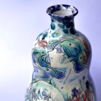 【非売品　美品】　沖縄の陶器 伝統的な沖縄陶器である“やちむん”をはじめ、紅型作品やガラス