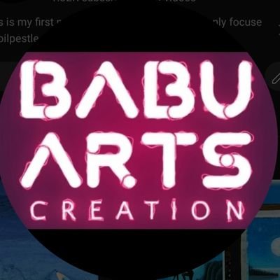 Hey! This is Babu_arts.
I also have a YouTube channel.