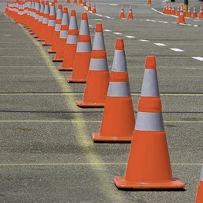 If you are able to travel at the speed limit we didn't place enough cones and barrels in your way and that will be corrected