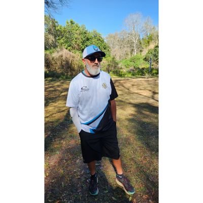 My name is JohnE McCray PDGA# 9852. I am a professional disc golfer. Latitude 64° Team Member and loving it.
 TYLFGU... ask me what this means