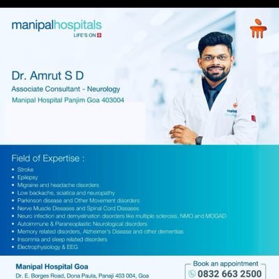 • Dr Amrut D • Sir Gangaram Hospital Delhi • GRIPMER • TATA Hospitals • National Board • New Delhi • Neuro Quick Notes •Quick OnTheGo Ref Tables •#Neurology 🗒️