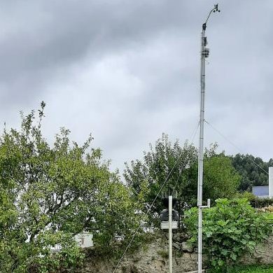 Estación meteorológica personal situada en Mompía  (Cantabria)