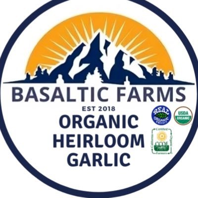 Proud grower of nutrient dense seed garlic, CCOF & Naturally Grown certified!